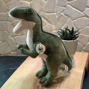 WWF | Stuffed Plush T Rex Dinosaur Toy